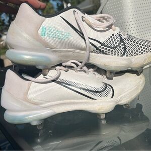 Nike Men’s Force Zoom Trout 7 Pro Metal Baseball Cleats White CQ7224-101 Size 7